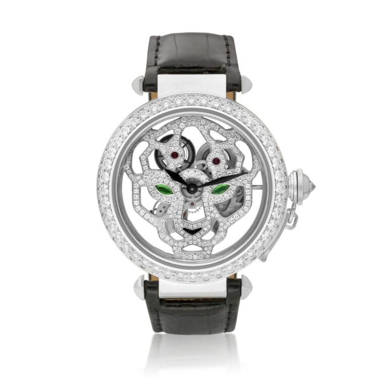 Cartier Pasha de Cartier 42mm White Gold 2015 for Sale