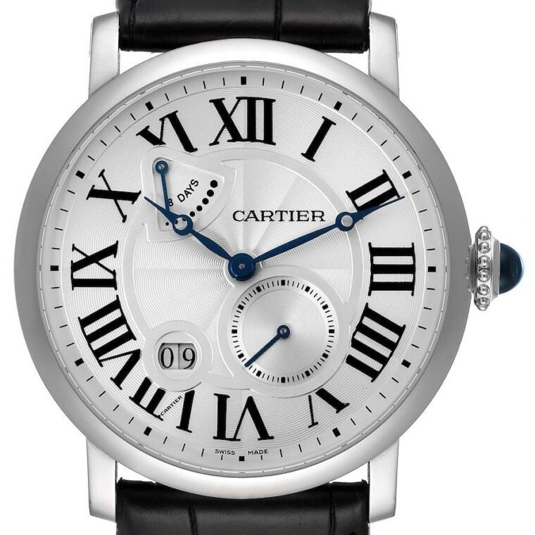 Cartier Rotonde de Cartier 42mm White Gold 2012 for Sale — alternate view