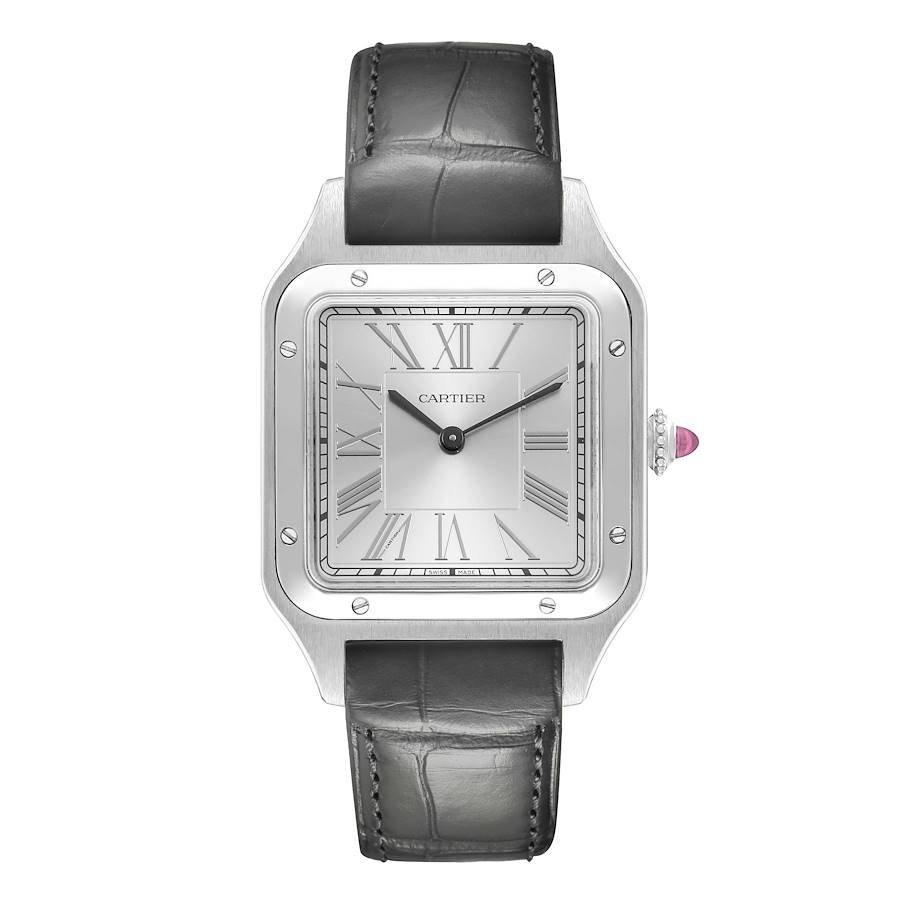 Cartier Santos Dumont Large Limited Edition "Le Bresil" 43.5mm Platinum