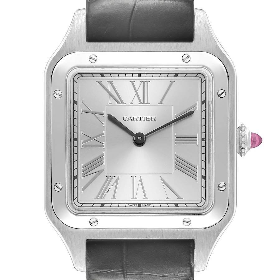 Cartier Santos Dumont Large Limited Edition "Le Bresil" 43.5mm Platinum — view 2