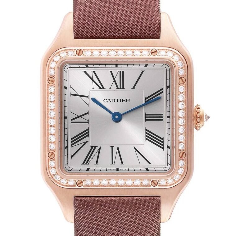 Cartier Santos Dumont Large WJSA0018 43.5mm Rose Gold 2021 for Sale — alternate view