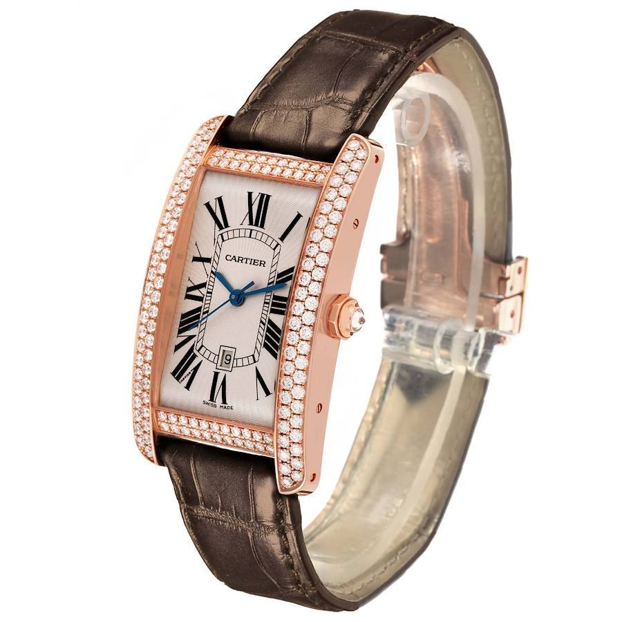 Cartier Tank Americaine Large 45.1mm Rose Gold — view 4