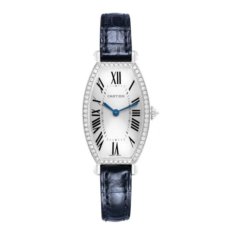 Cartier Tonneau WE400131 39.2mm White Gold for Sale
