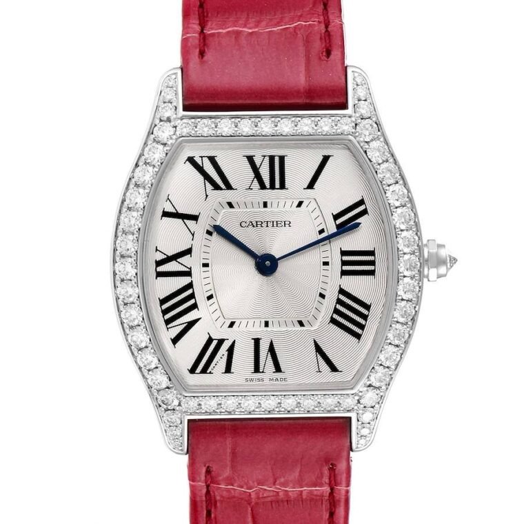 Cartier Tortue 39mm White Gold 2018 for Sale — alternate view