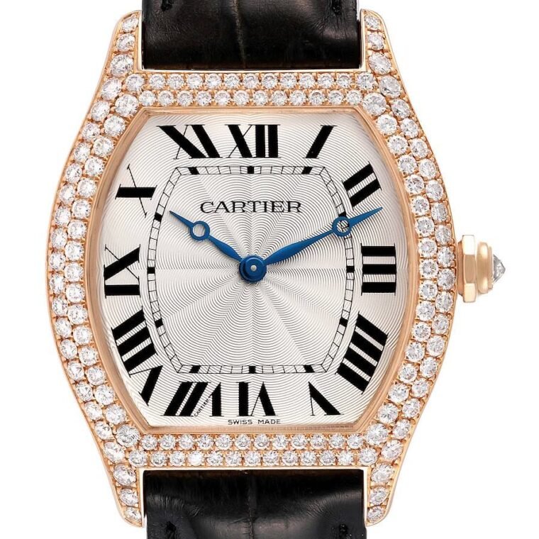 Cartier Tortue 34mm Rose Gold for Sale — alternate view