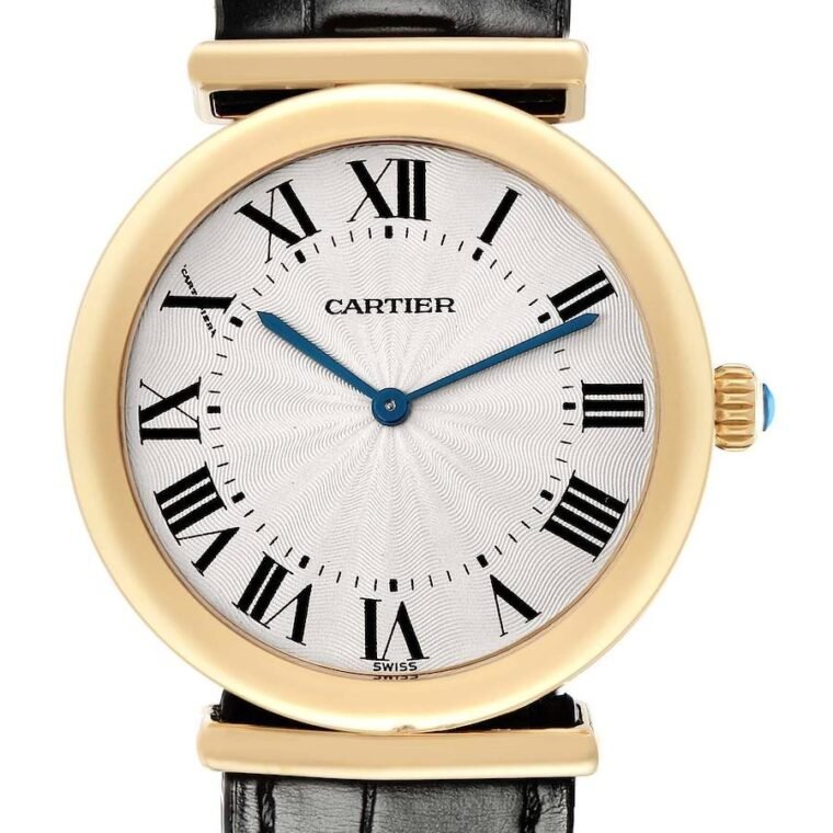 Cartier Vendome Bi-Plan 32mm Yellow Gold for Sale — alternate view
