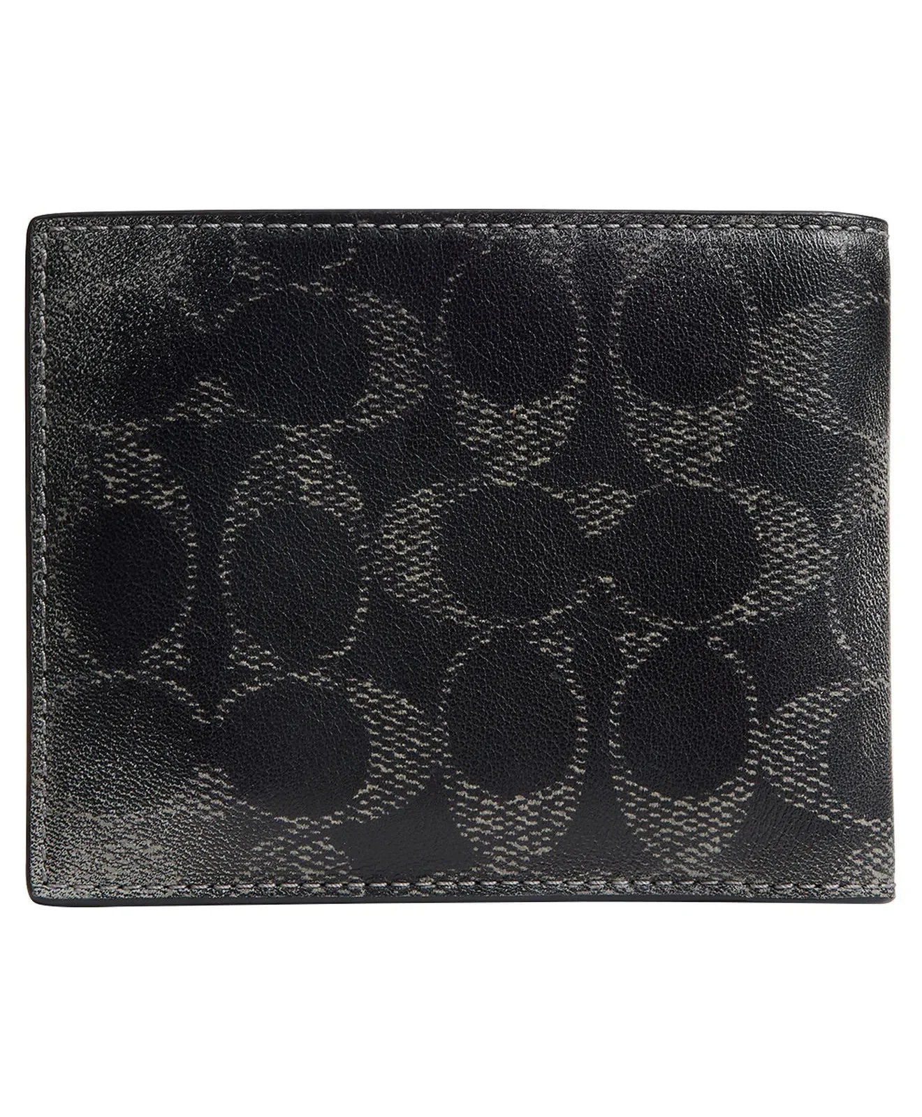 Coach 3-in-1 Bifold Wallet for Sale - Black Signature