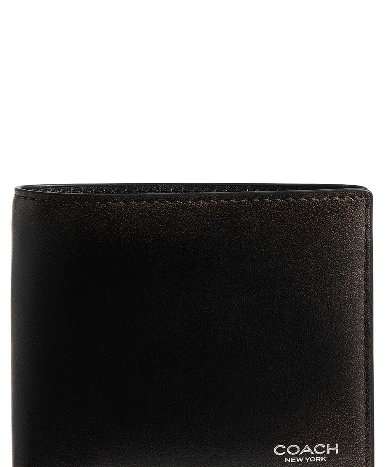 Coach 3-in-1 Loved Leather Bifold Wallet for Sale - Black/Light Tan