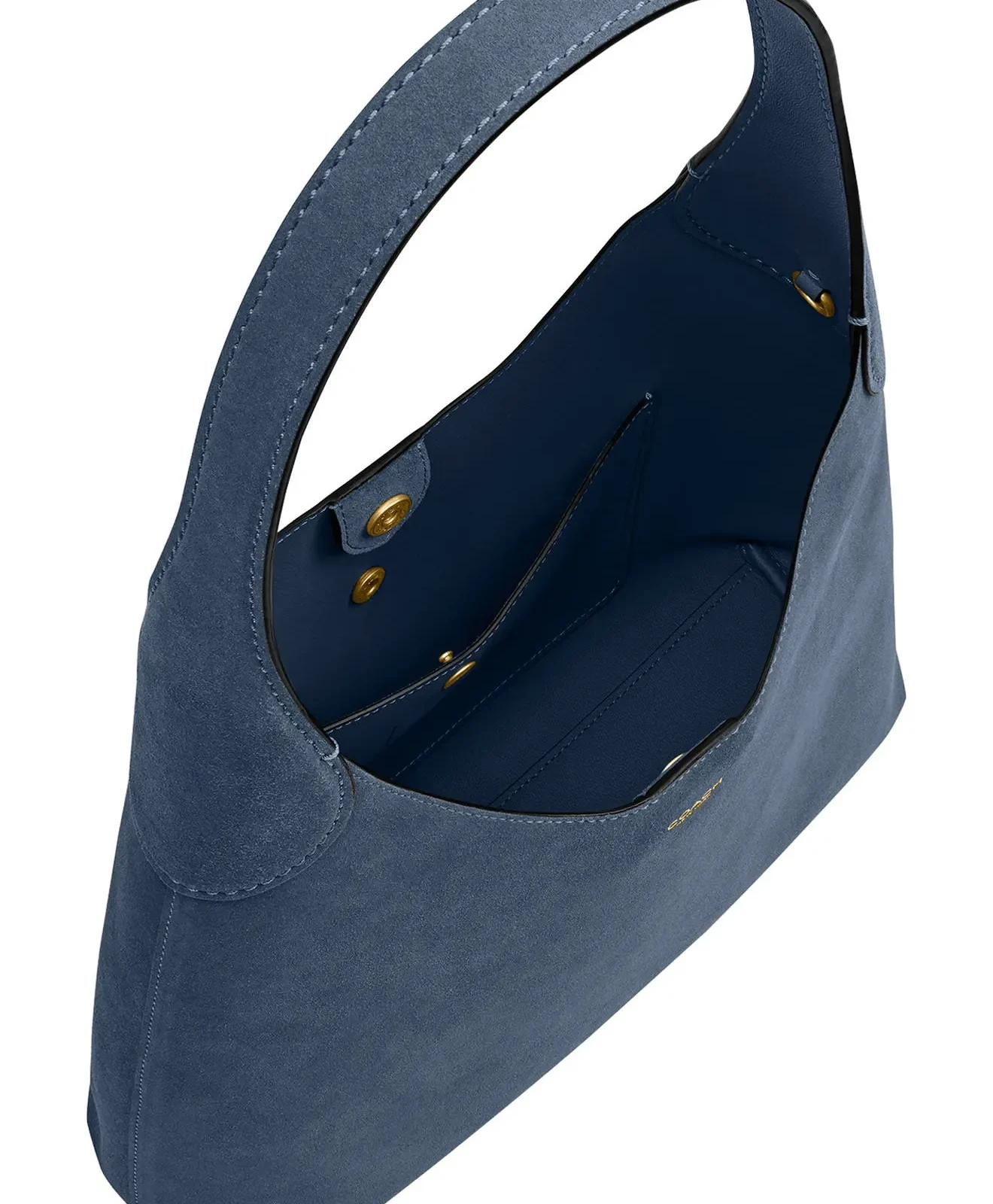 Coach Brooklyn 28 Suede Shoulder Bag for Sale