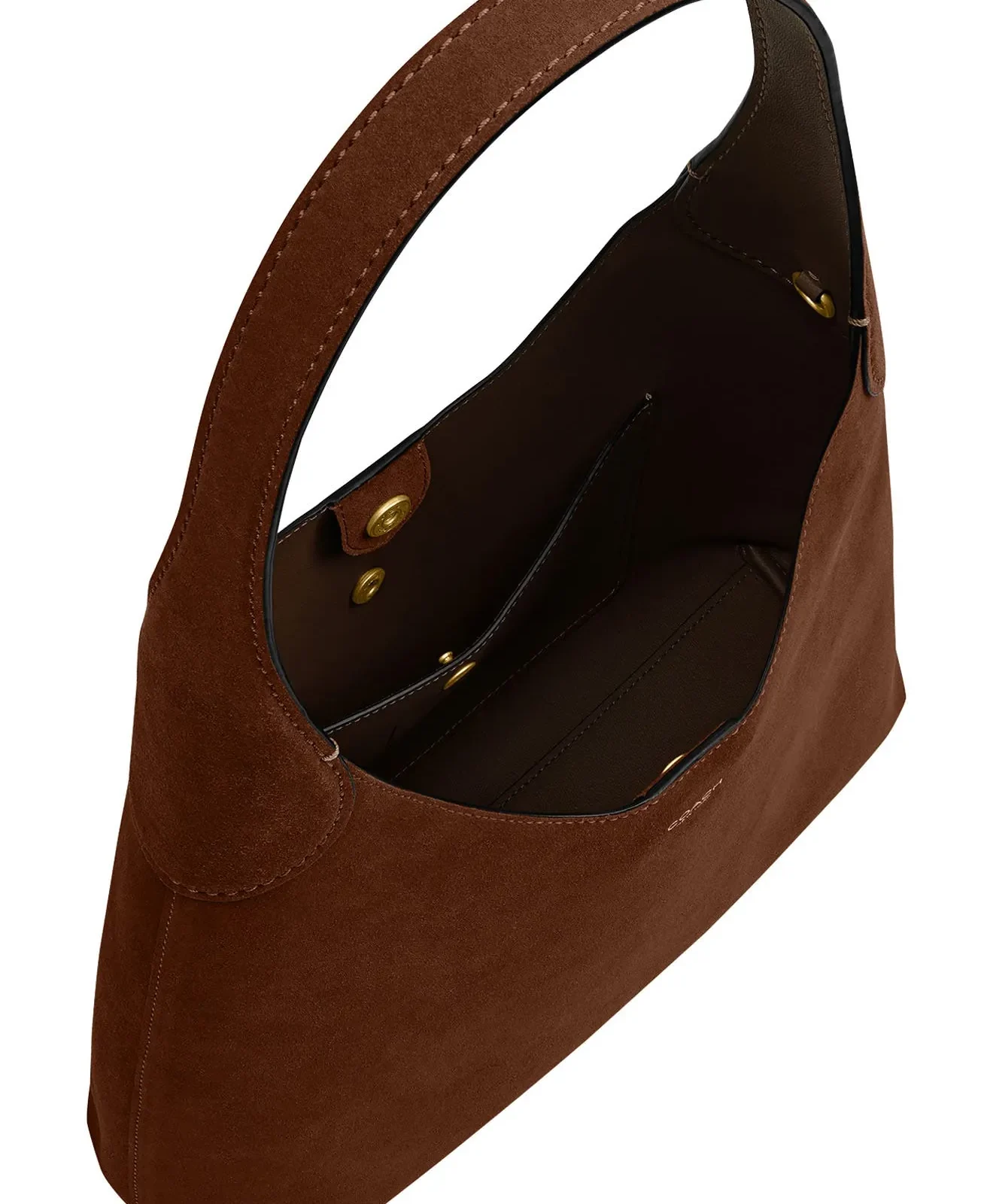 Coach Brooklyn 28 Suede Shoulder Bag for Sale