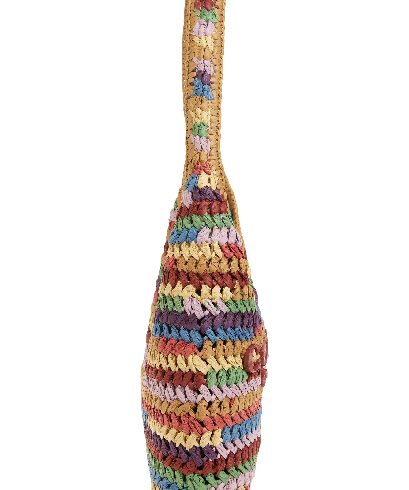 Coach Brooklyn 28 Woven Shoulder Bag for Sale - Beige Multi
