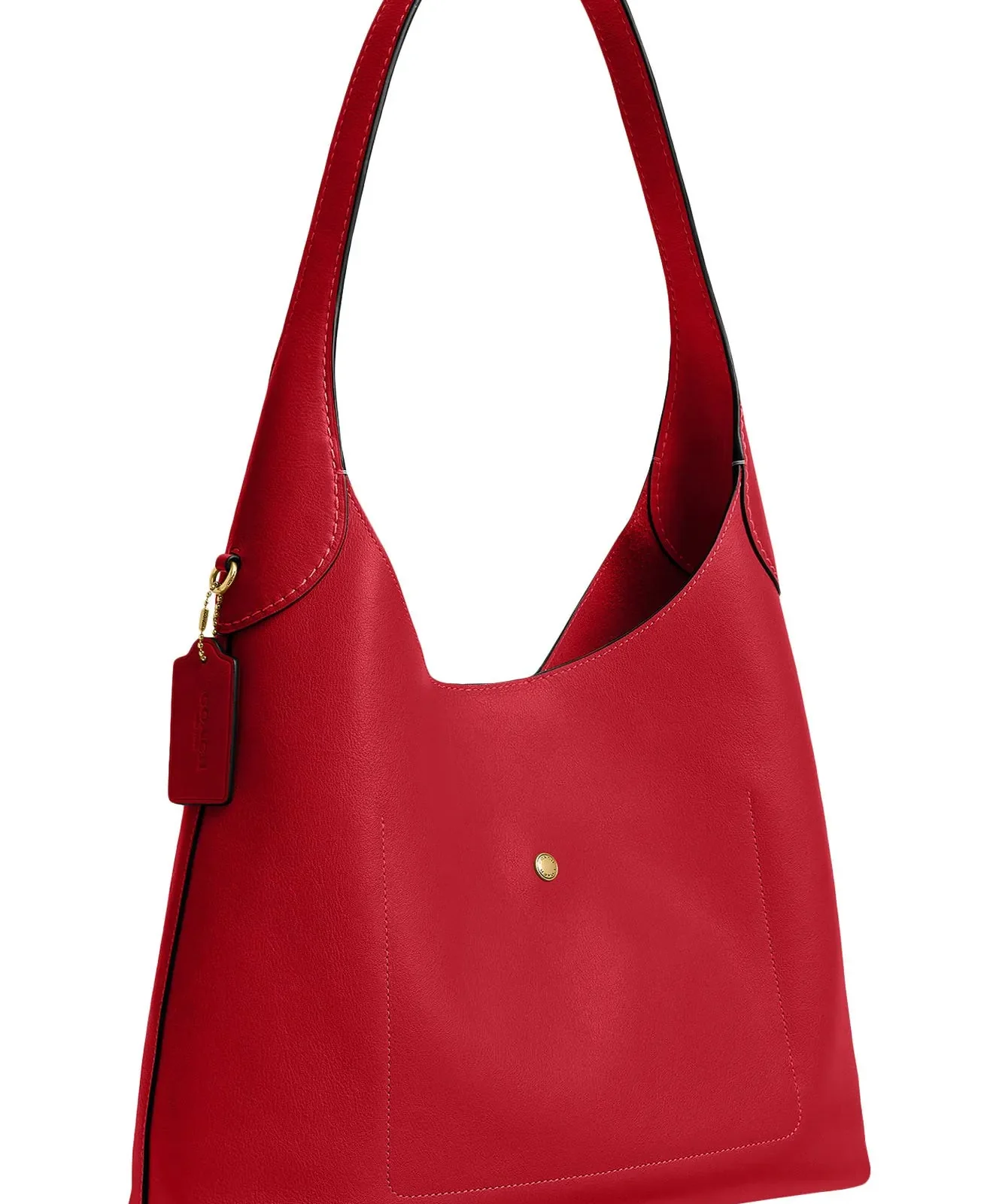 Coach Brooklyn 34 Leather Shoulder Bag for Sale