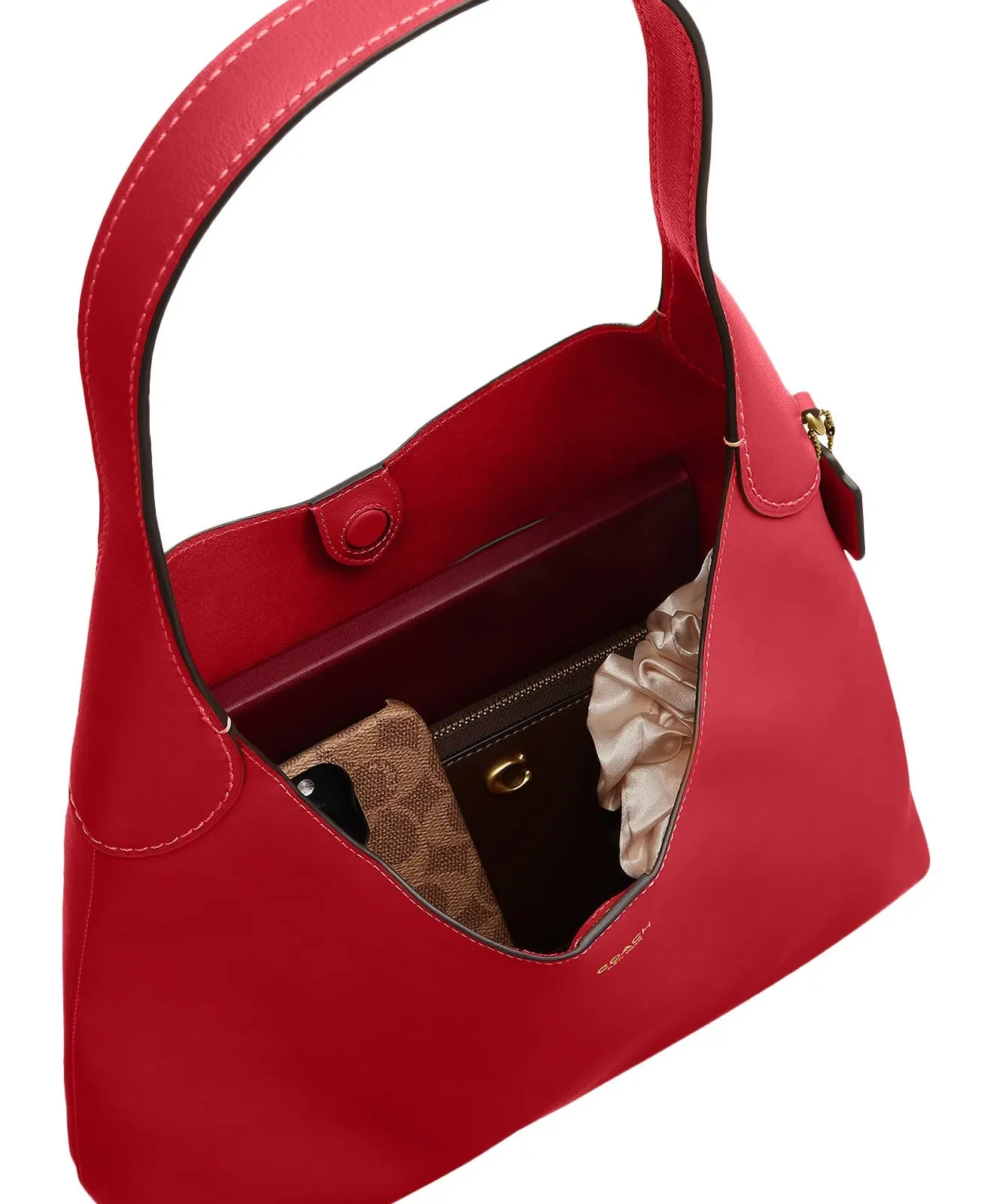 Coach Brooklyn 34 Leather Shoulder Bag for Sale