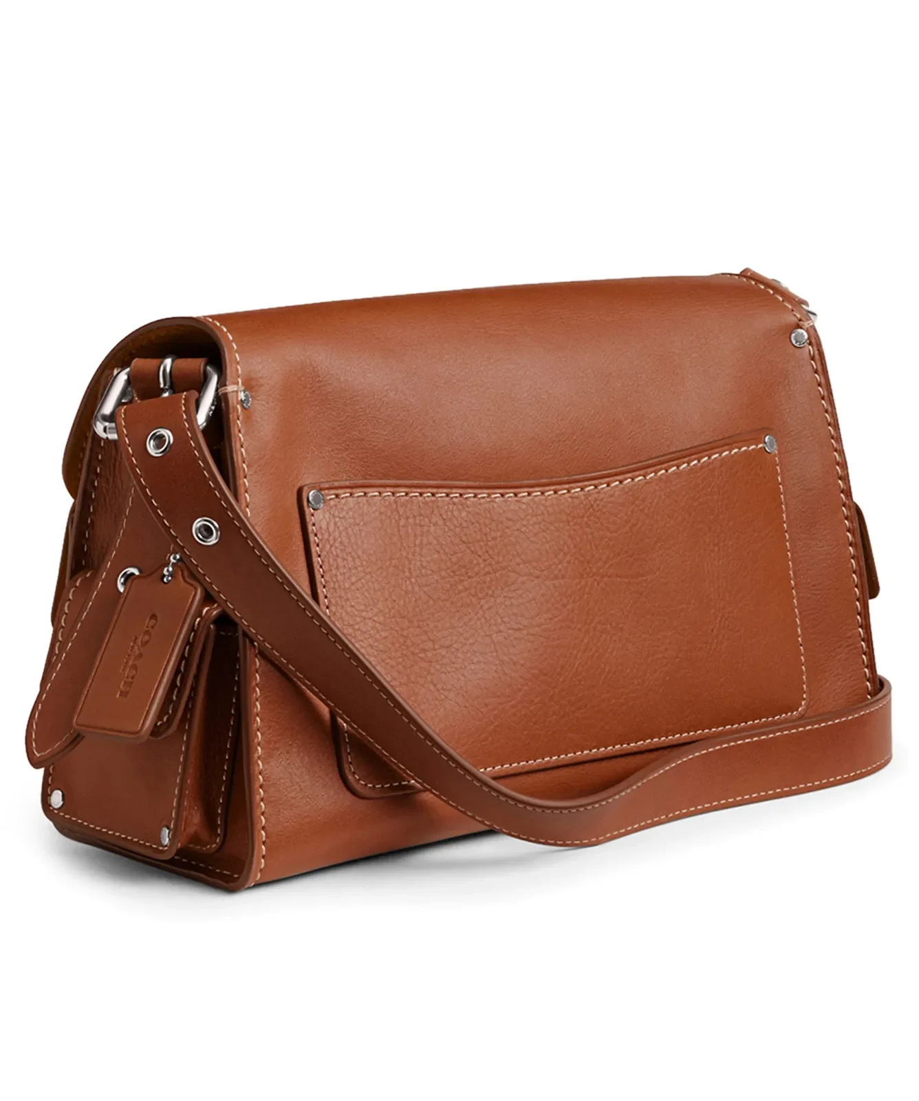 Coach Cargo Turnlock Soft Tabby Leather Shoulder Bag for Sale