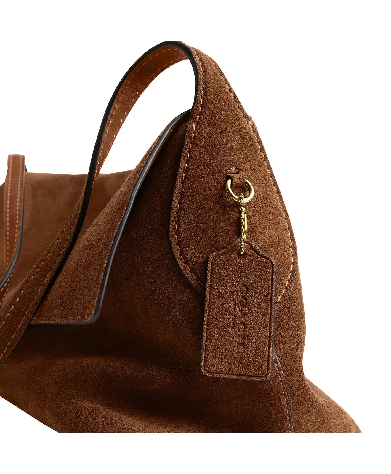 Coach Chelsea 36 Suede Shoulder Bag for Sale