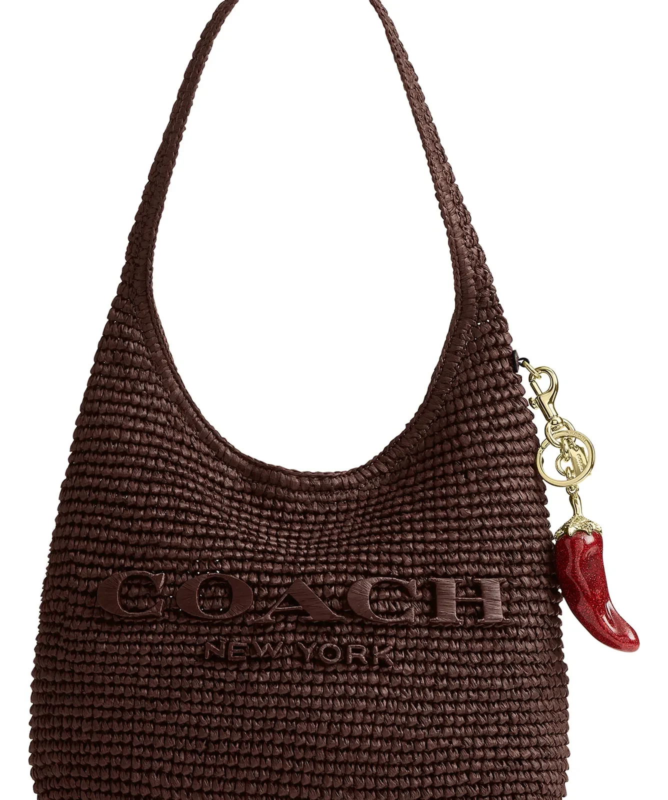 Coach Chili Pepper Bag Charm for Sale - Red