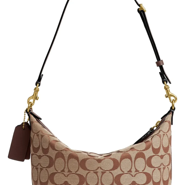 Coach Demi Signature Jacquard Bag for Sale — alternate view
