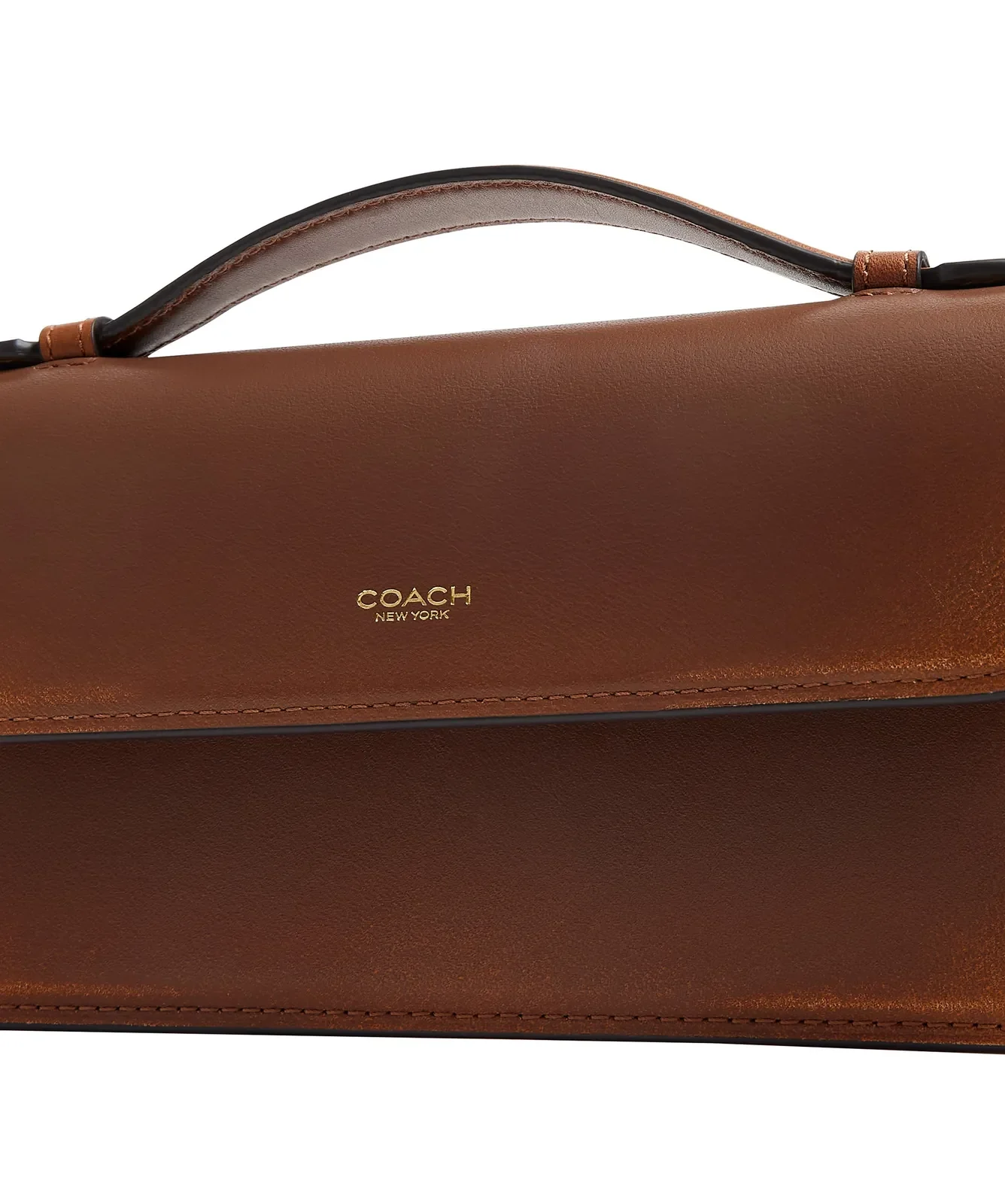 Coach Elora Refined Leather Top Handle Bag for Sale