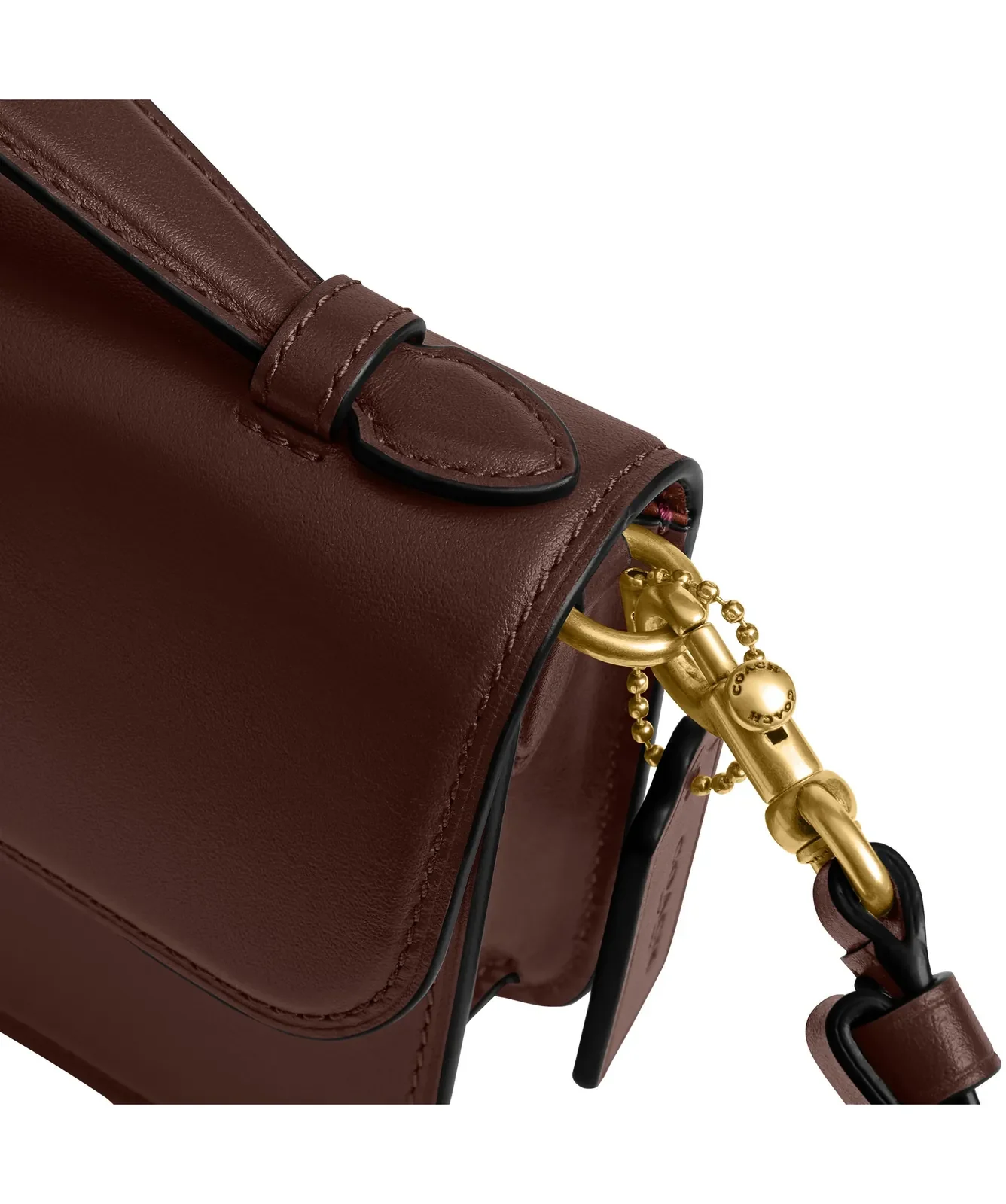 Coach Elora Refined Leather Top Handle Bag for Sale