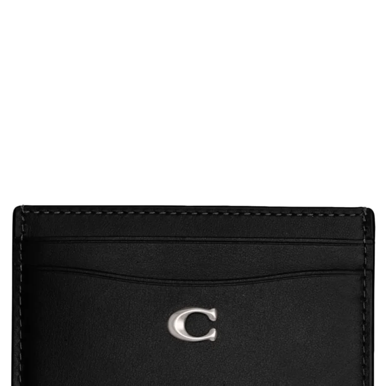 Coach Essential Leather Card Case for Sale