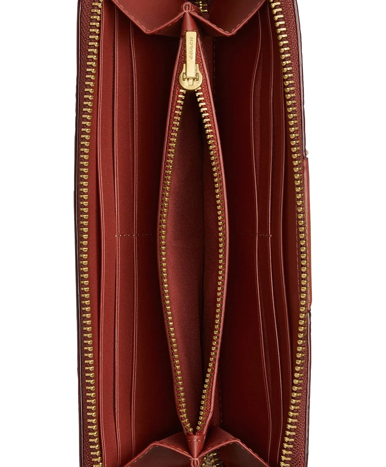 Coach Essential Slim Signature Coated Canvas & Leather Wallet for Sale