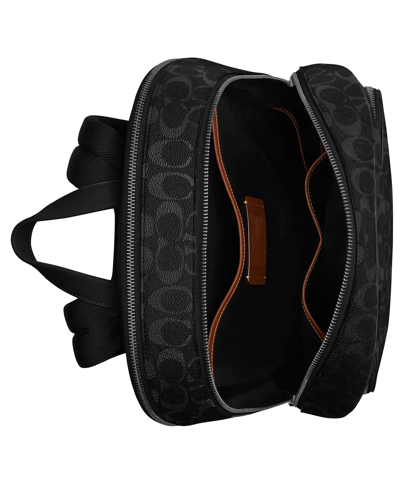 Coach Gotham Coated Canvas & Leather Backpack for Sale