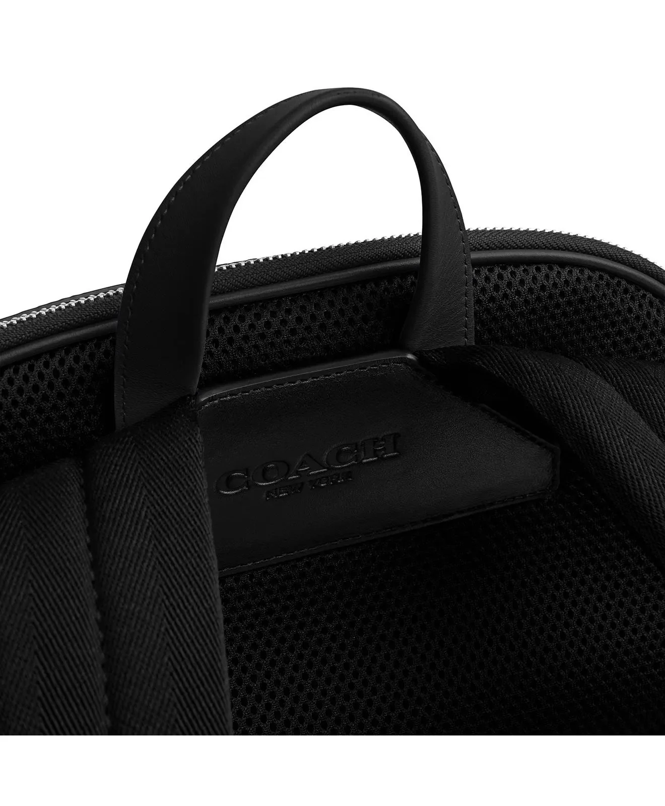 Coach Gotham Coated Canvas & Leather Backpack for Sale