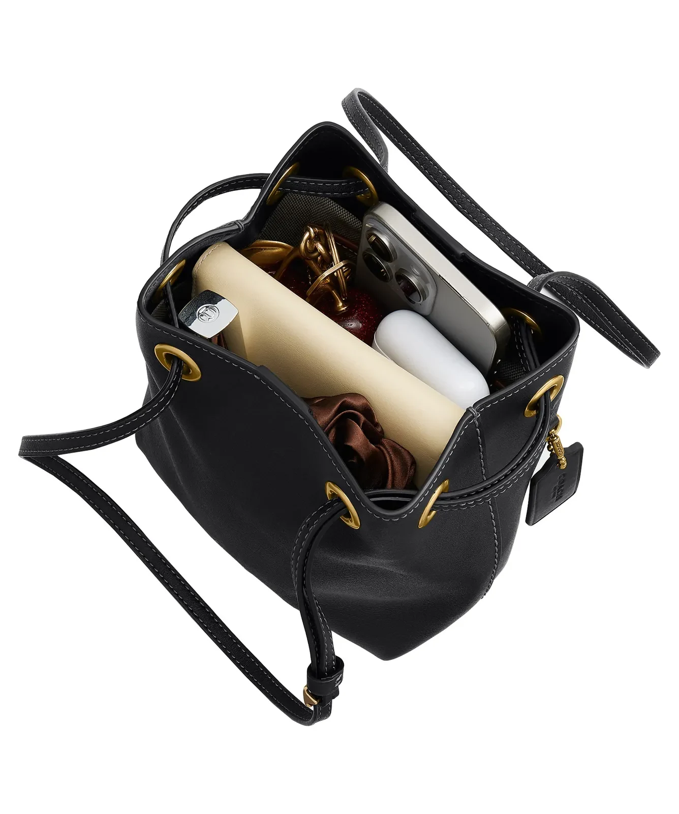 Coach Jade Drawstring Bucket Bag for Sale