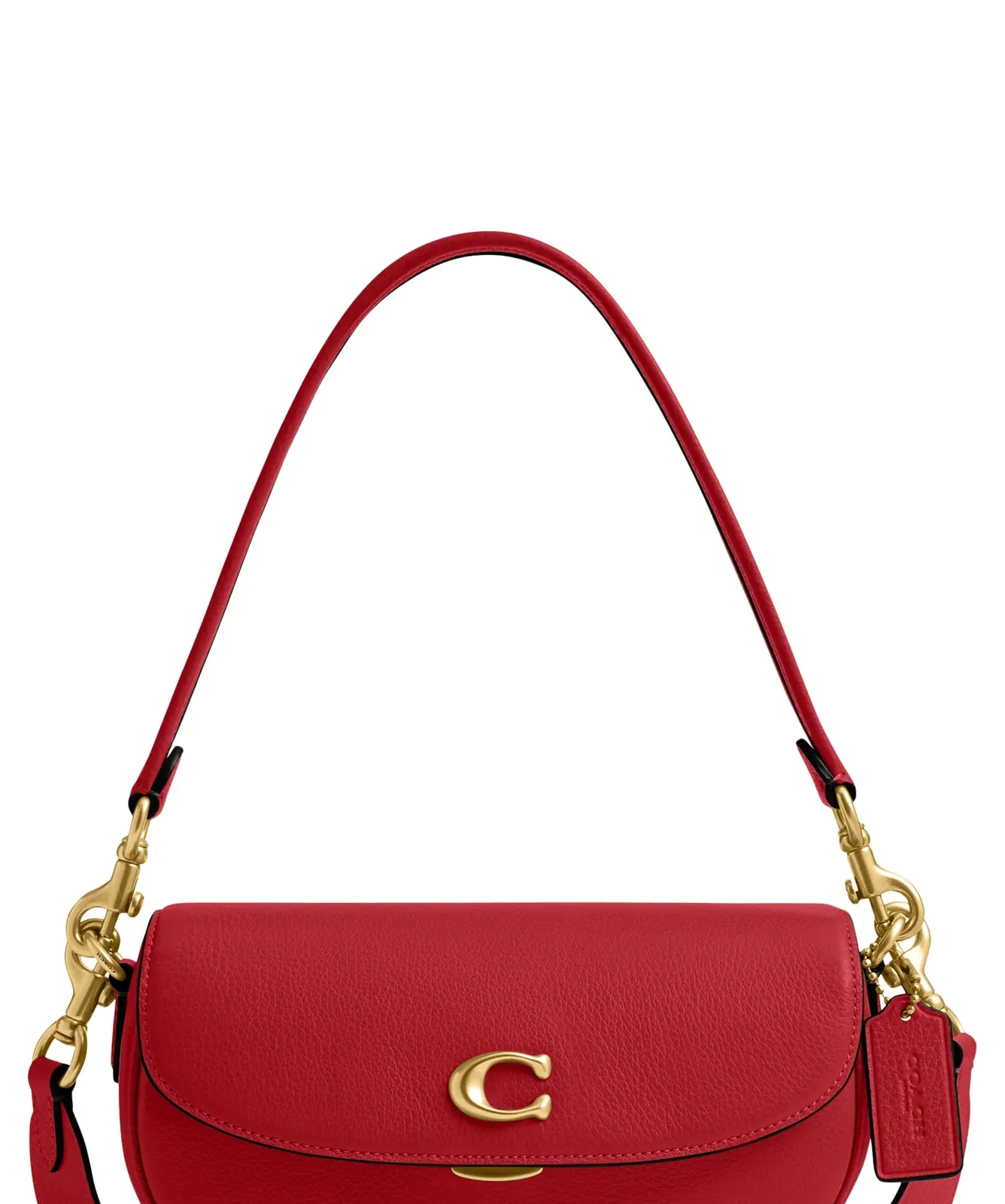 Coach Pebbled Crossbody Bag (Nordstrom Exclusive) for Sale - Poppy