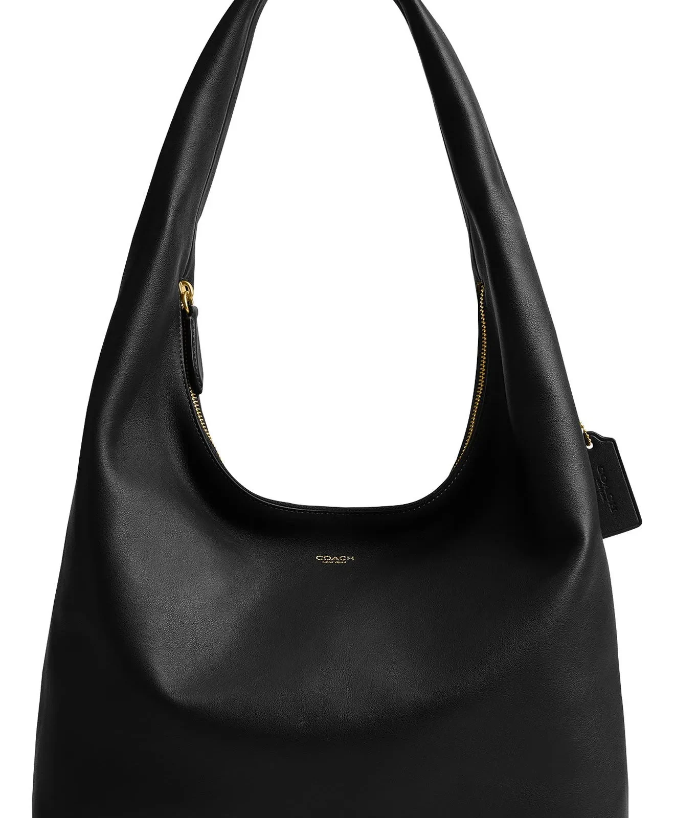 Coach Pillow Brooklyn 34 Leather Shoulder Bag for Sale - Black