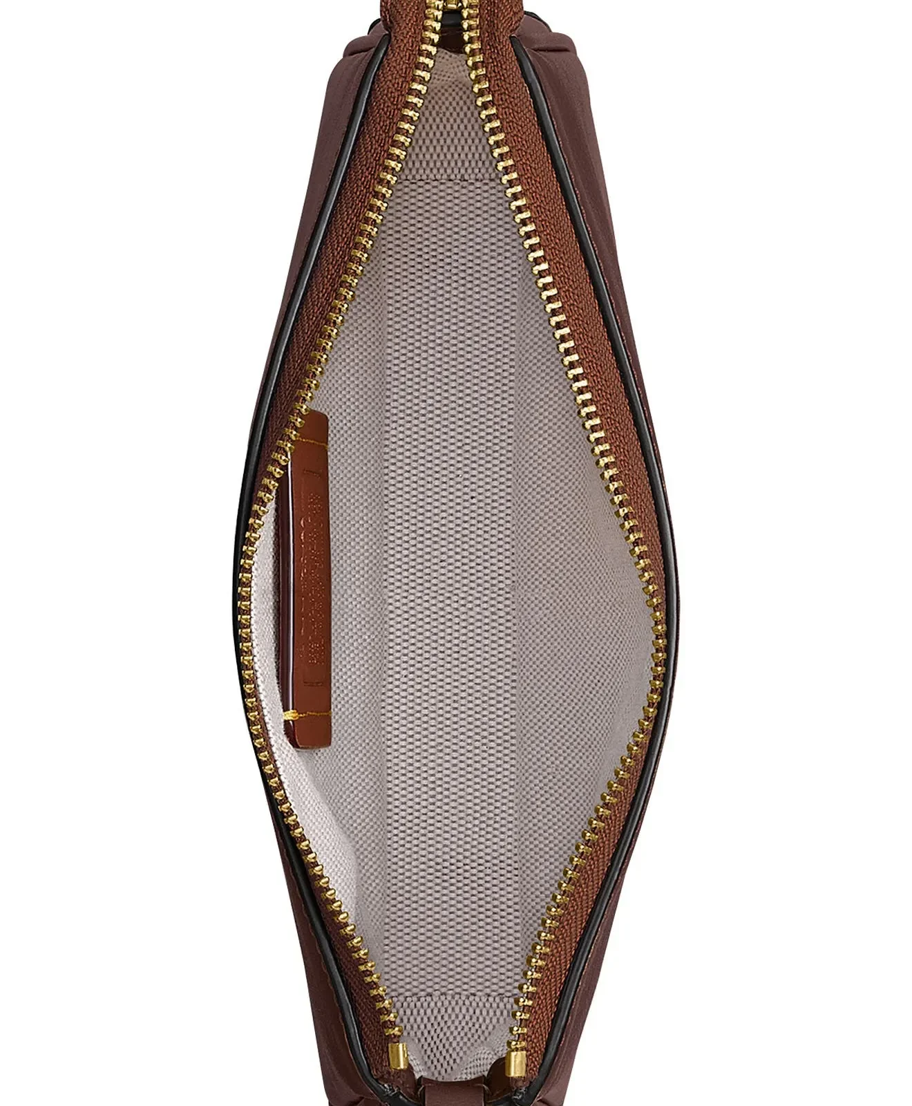 Coach Plaza 18 Natural Grain Leather Shoulder Bag for Sale