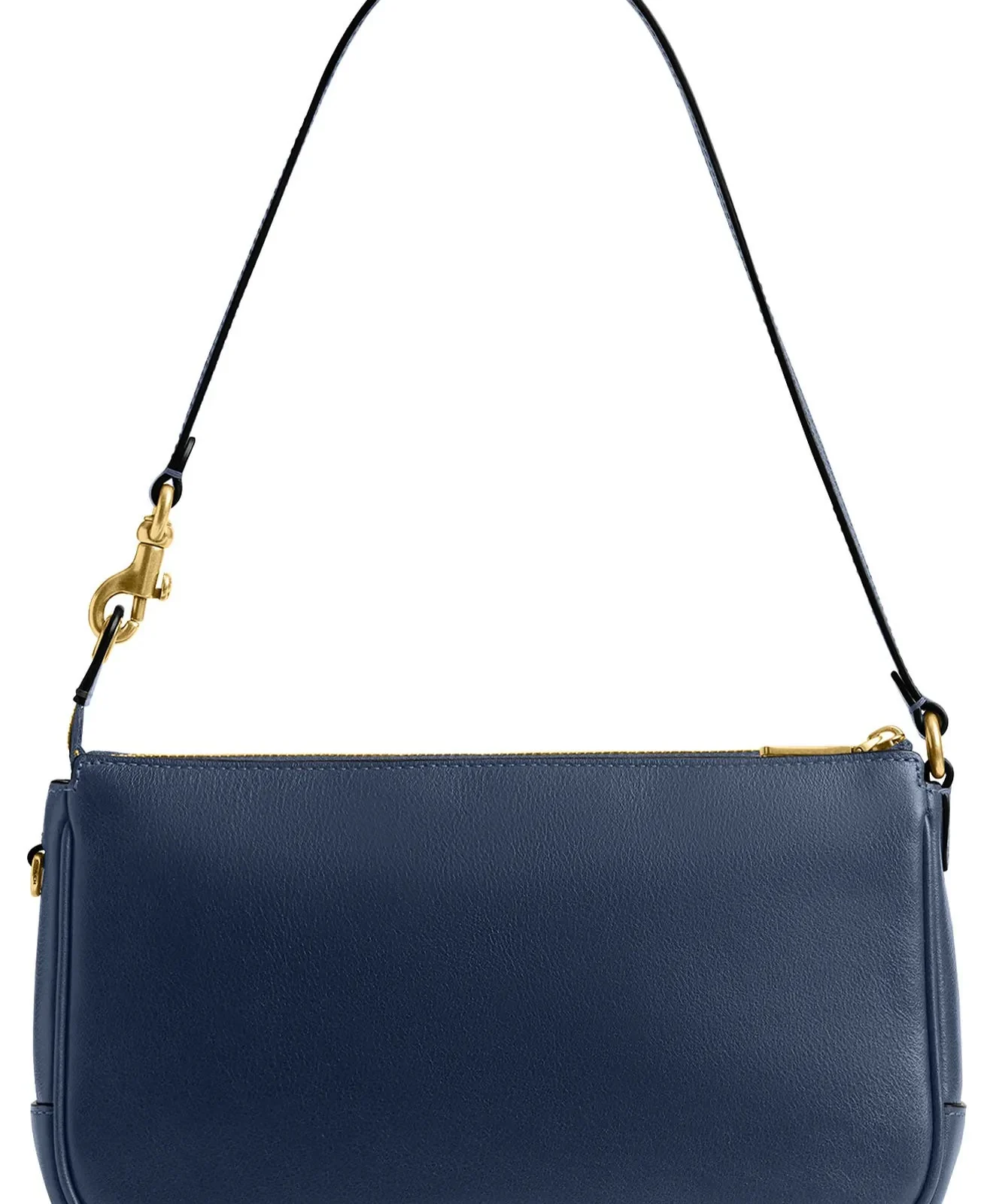 Coach Plaza Natural Grain Leather Shoulder Bag for Sale