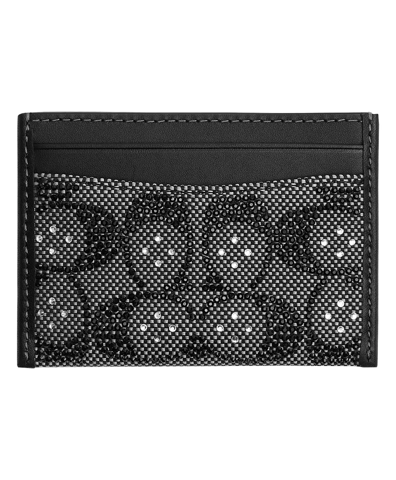 Coach Signature Crystal Logo Jacquard Card Case for Sale