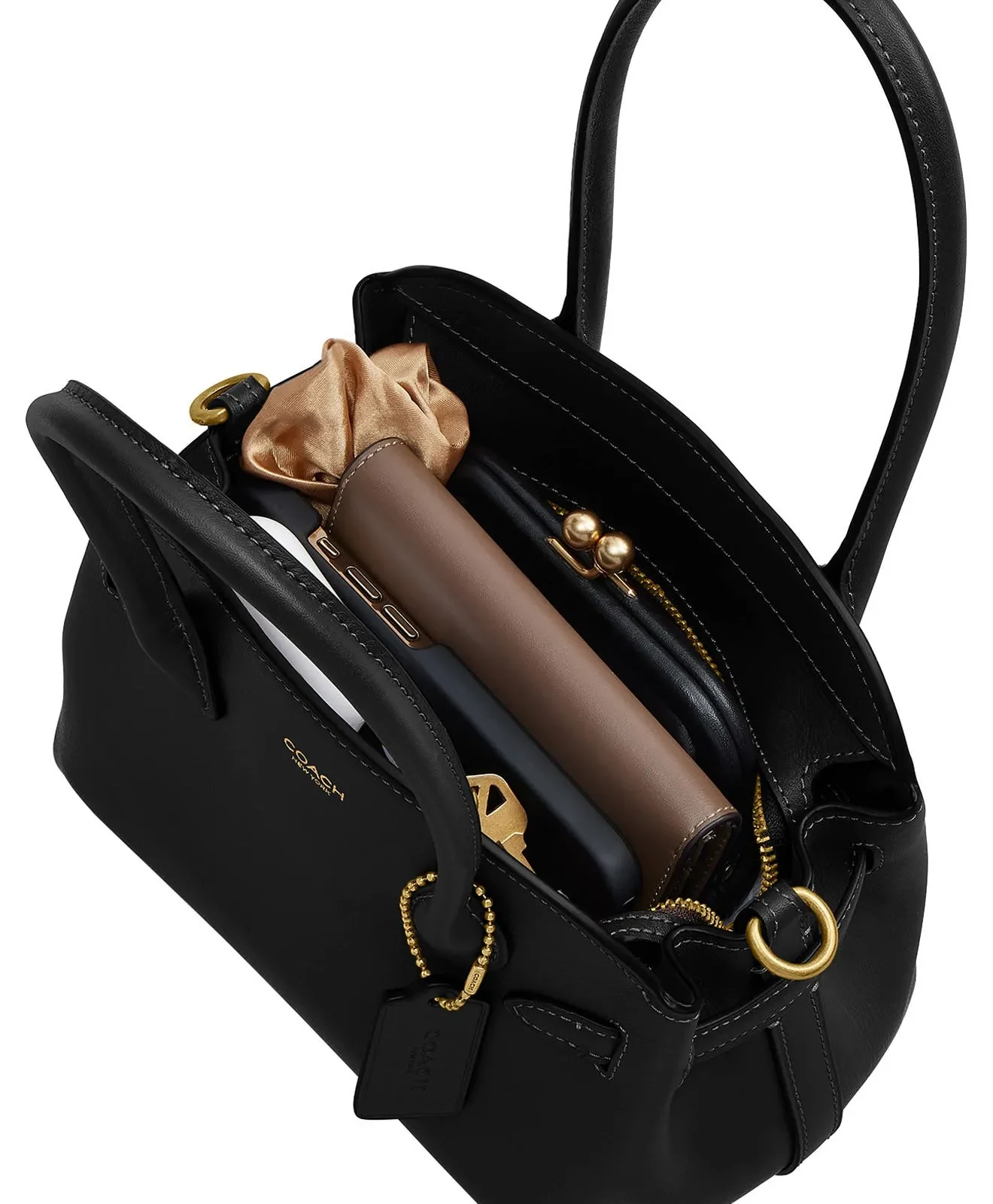 Coach Soft Empire 21 Leather Carryall Bag for Sale