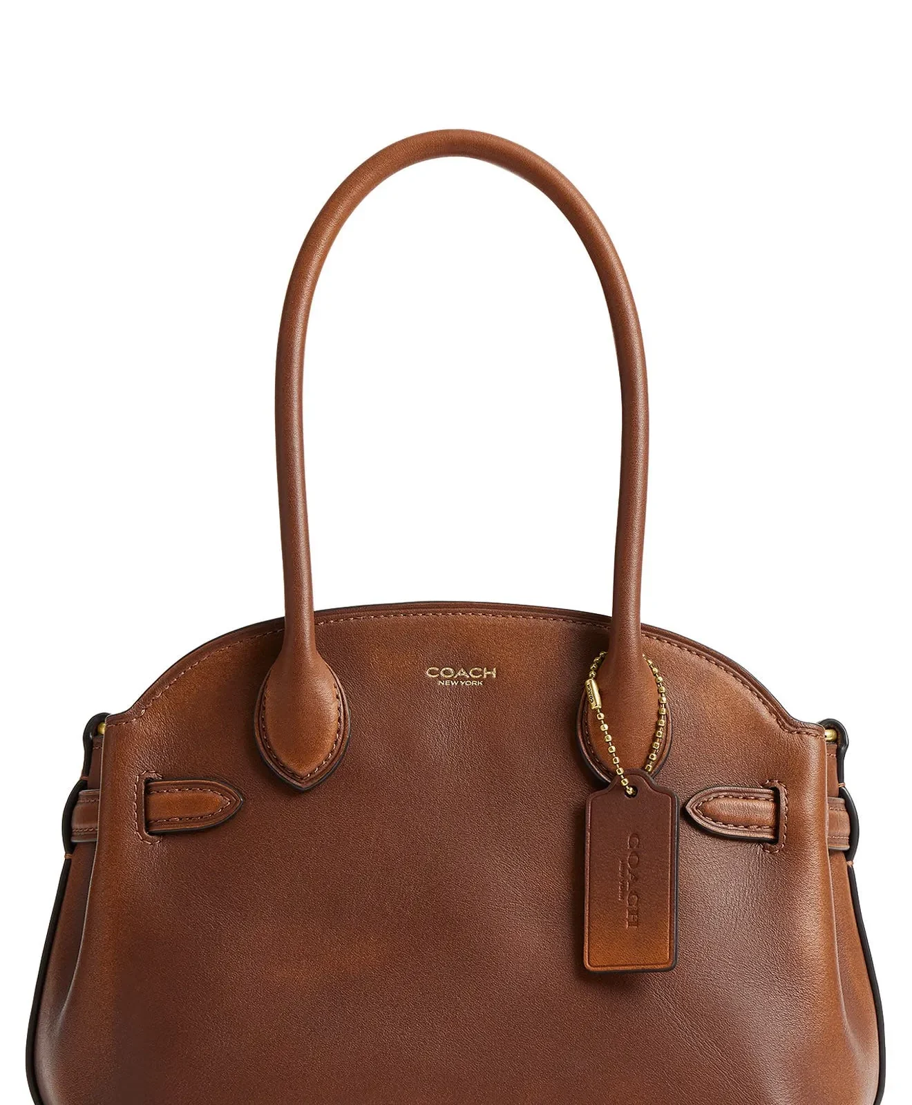 Coach Soft Empire 21 Leather Carryall Bag for Sale - Brown