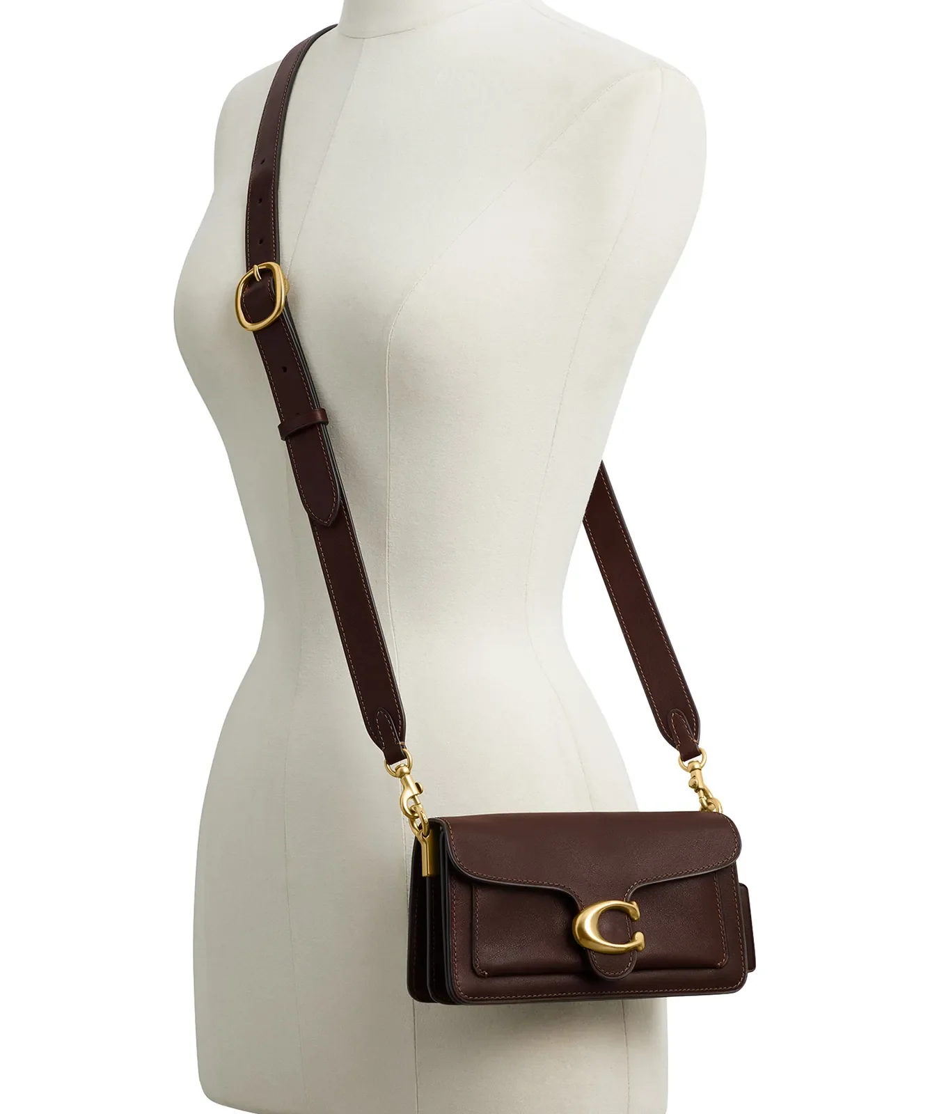Coach Soft Tabby 20 Leather Shoulder Bag for Sale