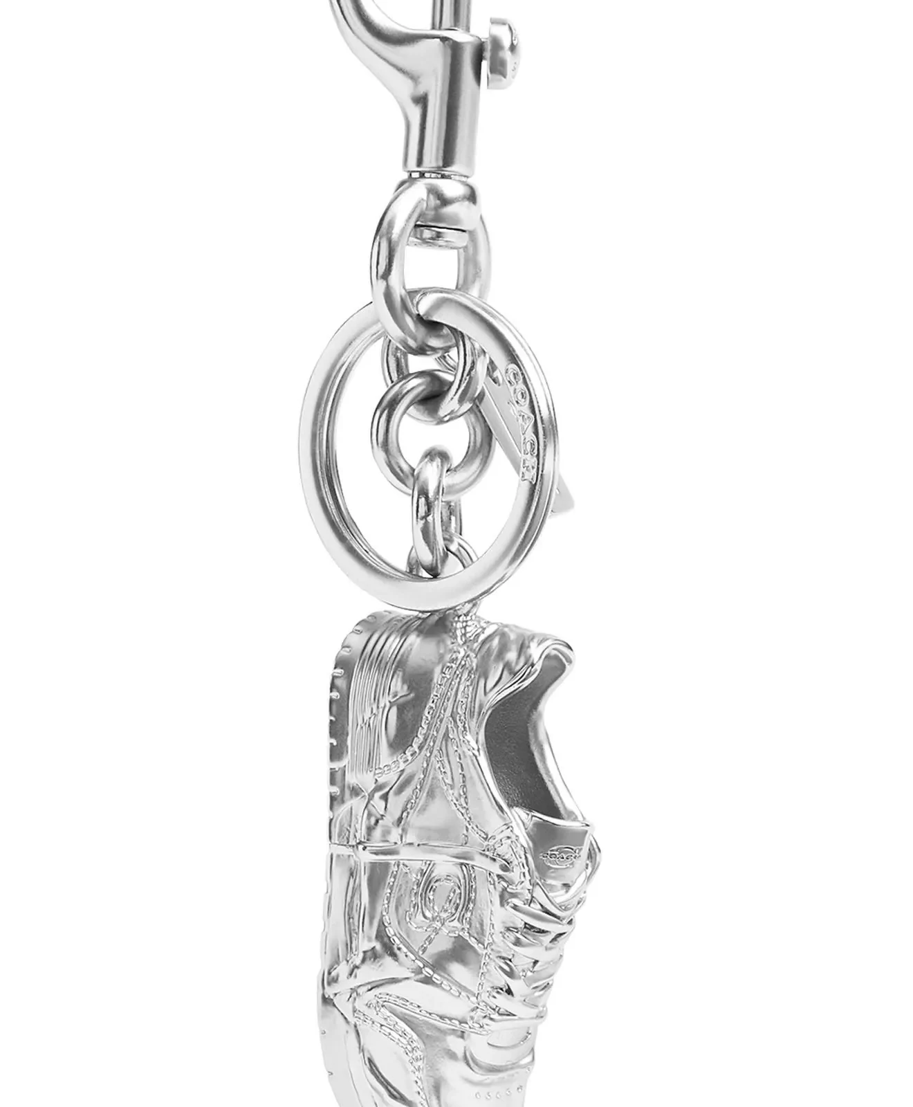 Coach Soho Sneaker Bag Charm for Sale - Silver