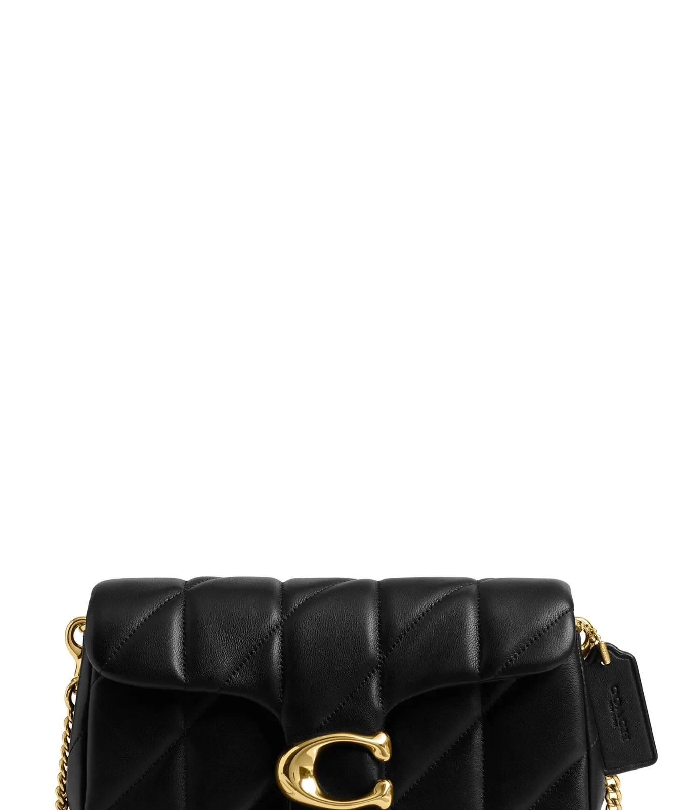 Coach Tabby 19 Quilted Leather Shoulder Bag for Sale - Black