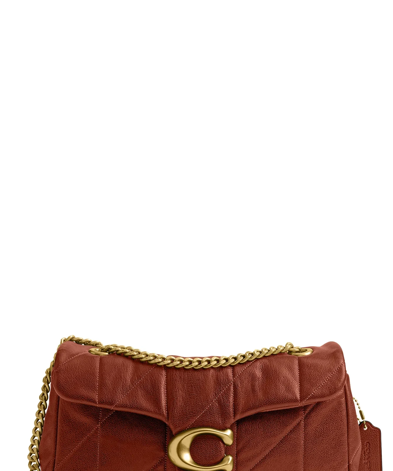 Coach Tabby 26 Soft Quilted Shoulder Bag for Sale - Pecan