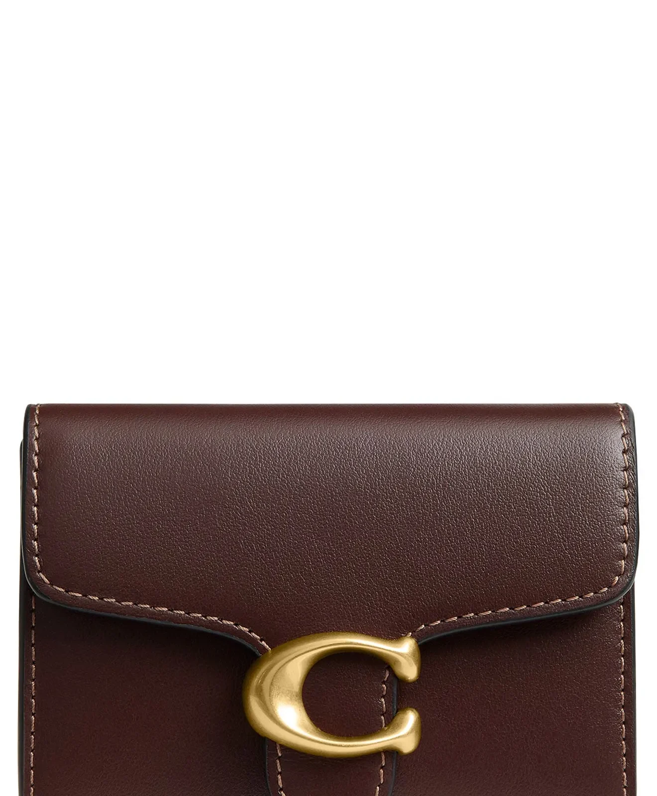 Coach Tabby Slim Leather Card Case for Sale - Maple