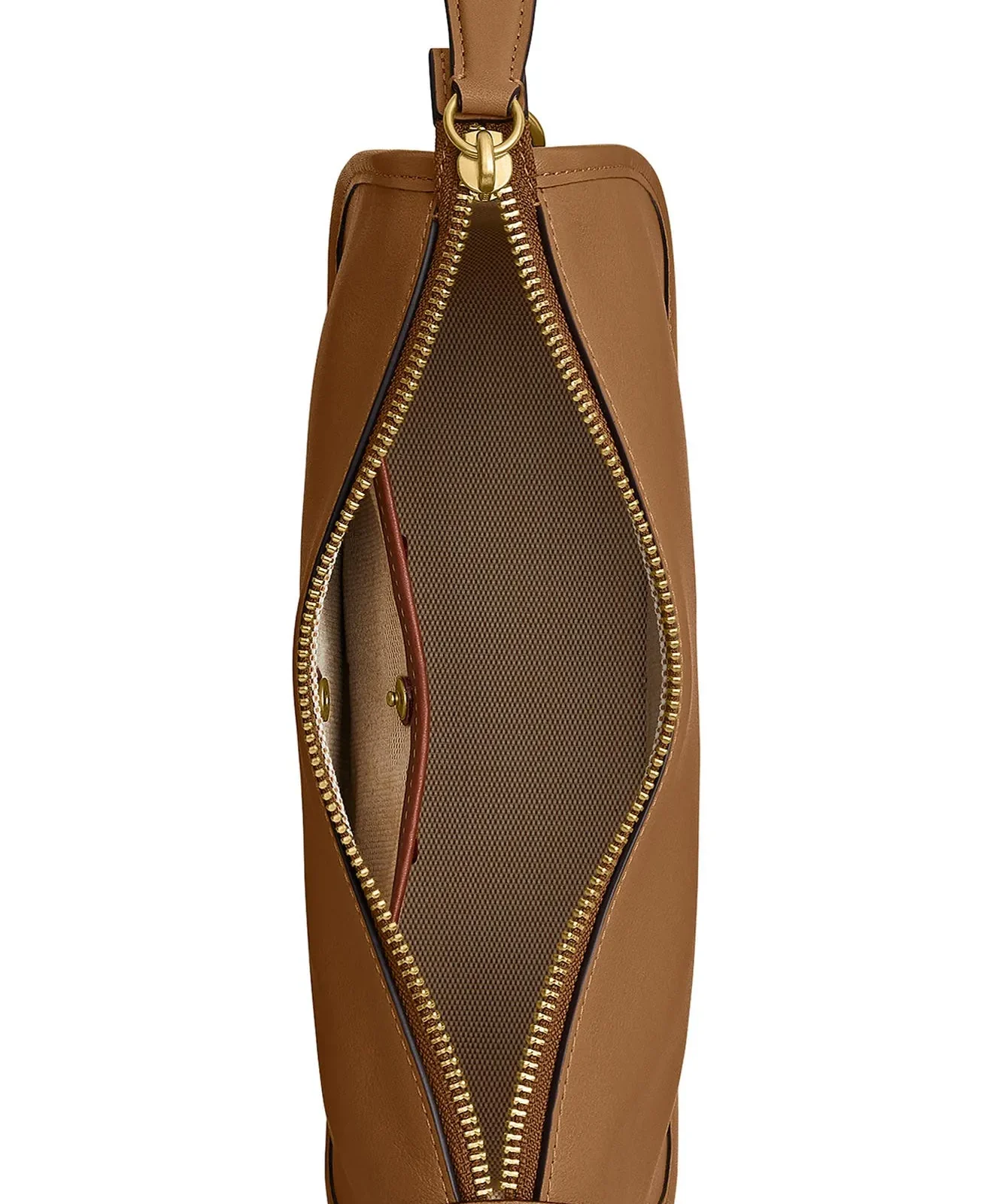 Coach Waverly Natural Grain Leather Shoulder Bag for Sale