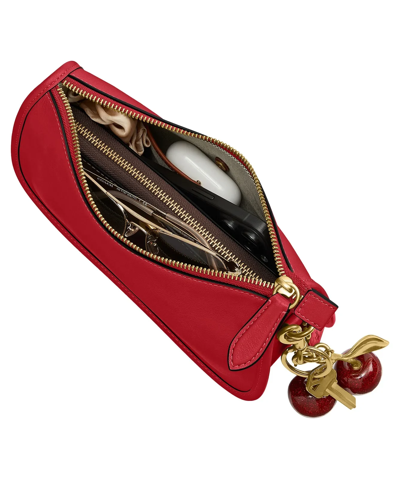Coach Waverly Natural Grain Leather Shoulder Bag for Sale