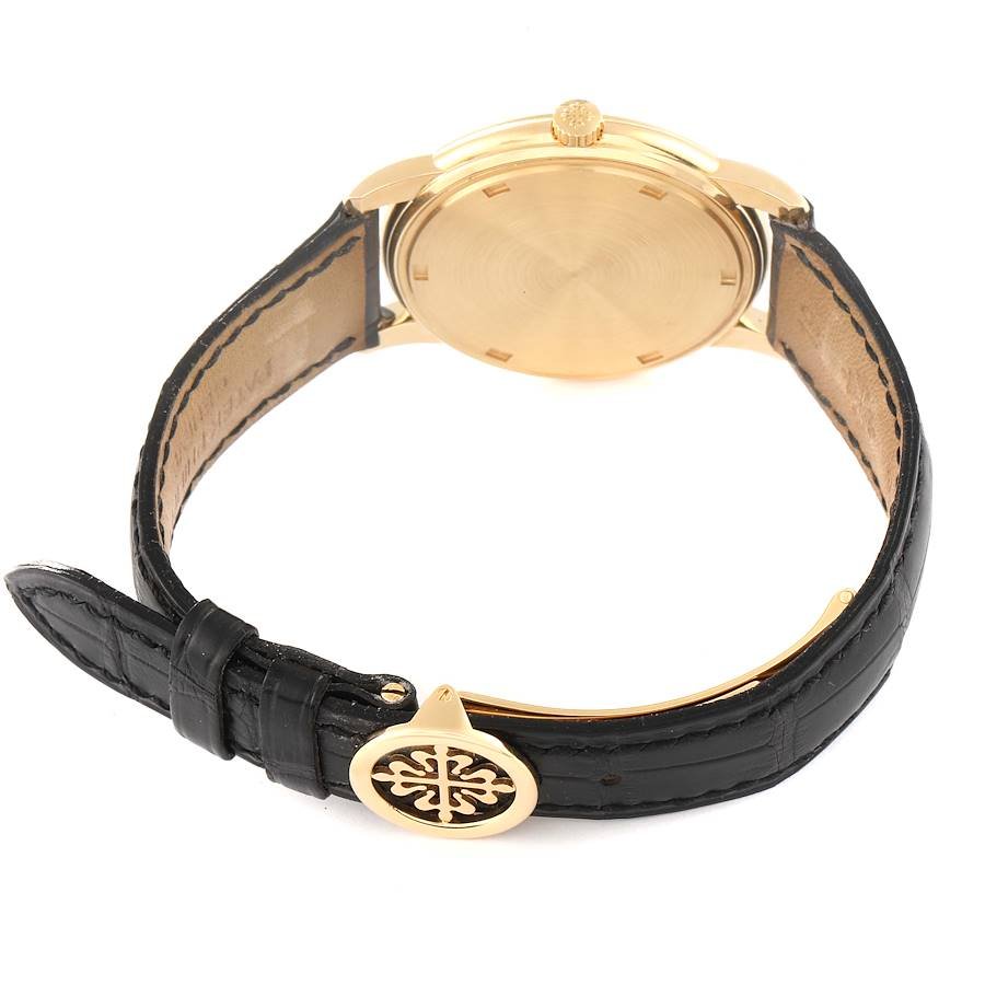 Patek Philippe Calatrava 36mm Yellow Gold for Sale — detail 5