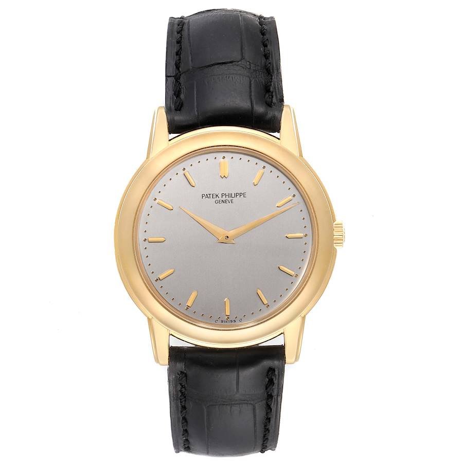 Patek Philippe Calatrava 36mm Yellow Gold for Sale