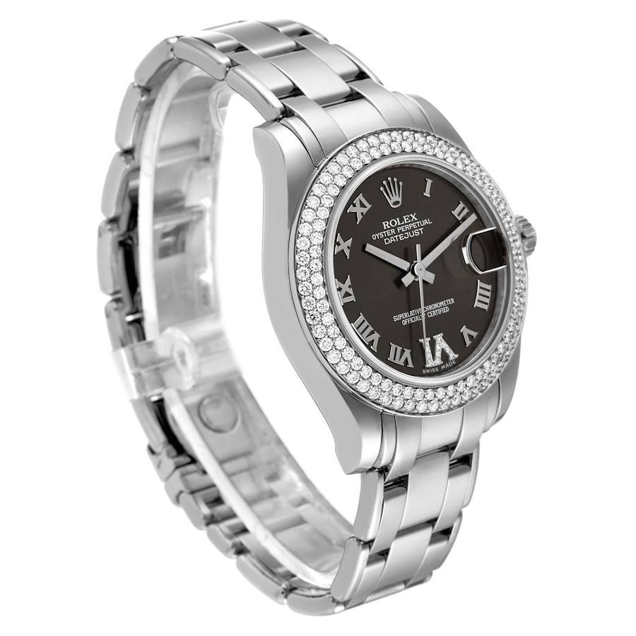 Rolex Pearlmaster 34mm White Gold 2013 for Sale — detail 3