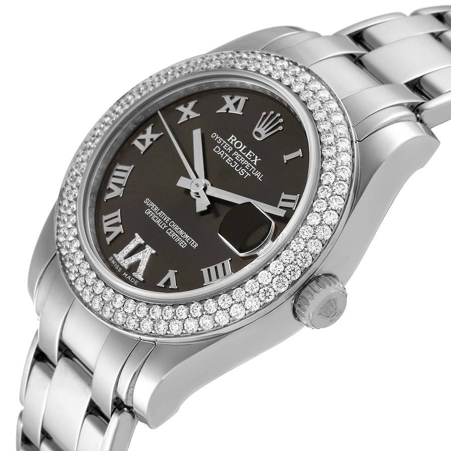 Rolex Pearlmaster 34mm White Gold 2013 for Sale — detail 4