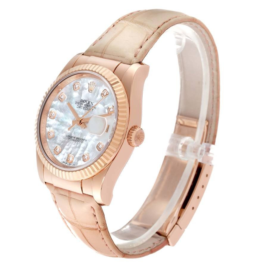 Rolex Datejust 36mm Rose Gold for Sale — detail 2