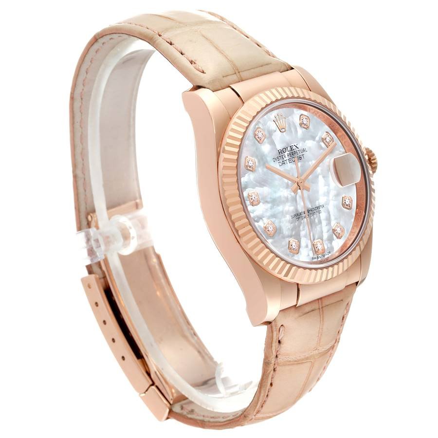 Rolex Datejust 36mm Rose Gold for Sale — detail 3