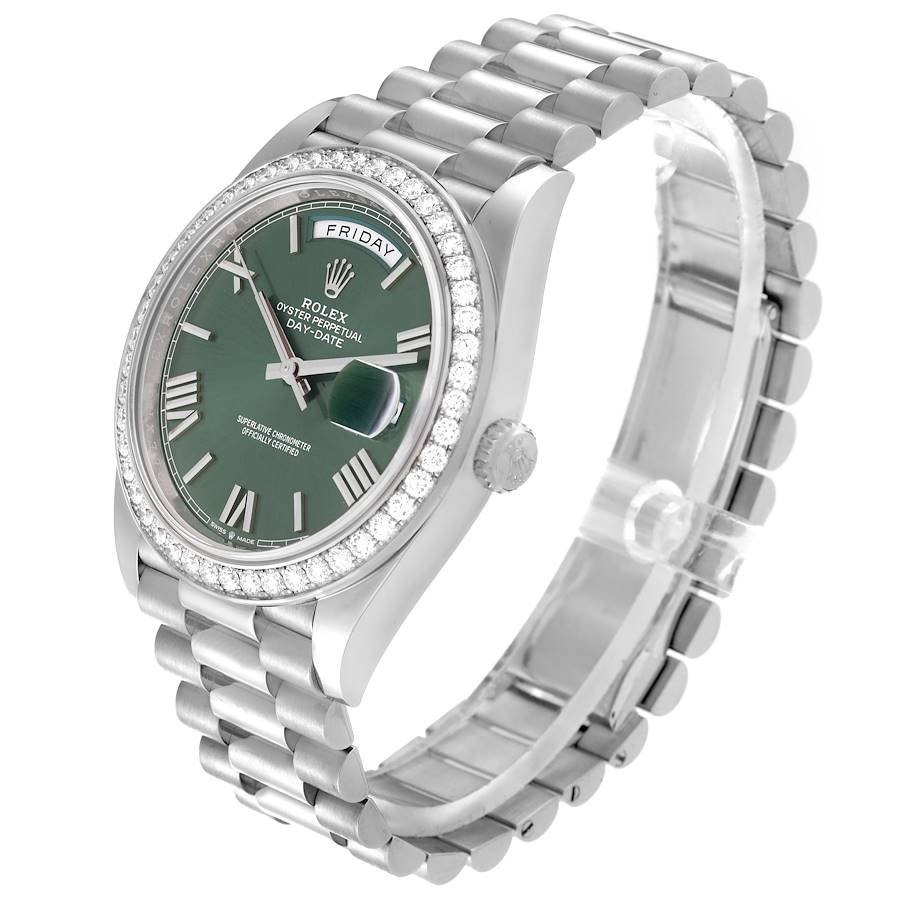 Rolex President Day-Date 40mm White Gold 2021 for Sale — detail 2