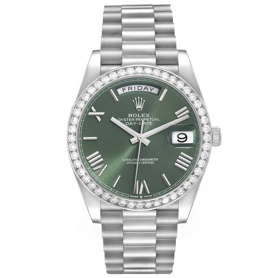 Rolex President Day-Date 40mm White Gold 2021 for Sale
